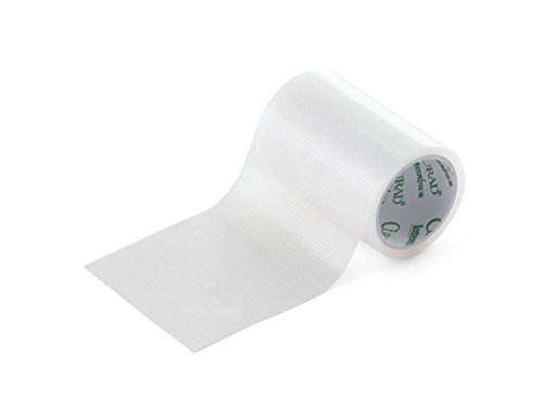 Medline Curad Tear-to-Fit Plastic Adhesive Tape, Clear, 2