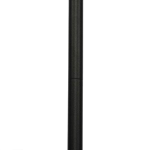 Qazqa Design außen Stehleuchte, Stehlampe für den Garten - Virginia - Schwarz, max. 23W, Geeignet für LED, 135cm, IP65