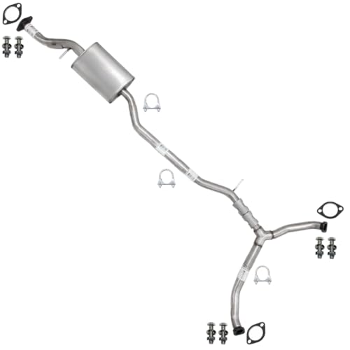 8615J - Fuel Tank - 2015-2016 Mazda3 29 Exhaust Resonator Y-Pipe Kit Compatible for 2007 Mazda CX-9 3.5L | 2008-2015 Mazda CX-9 3.7L | Stainless Steel | Northeastern Exhaust | Includes Gaskets, Clamps, Bolt Kit | Direct-Fit Replacement