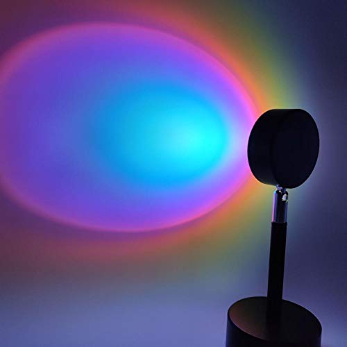 Lampe de chevet créative sunset haut de gamme pour projection et prise de vue - 2