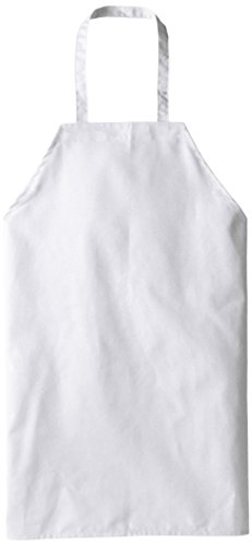 Chef Designs Men's Standard Bib Apron, One Size Fits All, White