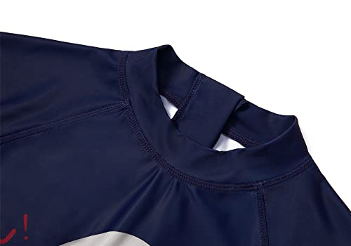 Baby Boys Kids Swimsuit Toddlers One Piece Zipper Swimwear with Hat Rash Guard Surfing Suit4