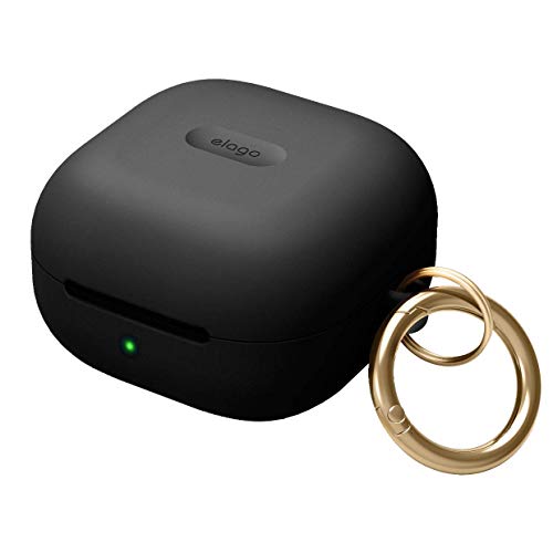 �yelago�z Galaxy Buds2 Pro/Buds 2 / Buds Pro/Buds Live/FE �Ή� �P�[�X �V���R�� �J���r�i �ϏՌ� ���^ �P�[�X�J�o�[ �Ռ� �z�� �\�t�g ���h�~ �����h�~ �ی� �J�o�[ [ �M�����N�V�[�o�b�Y 2 /