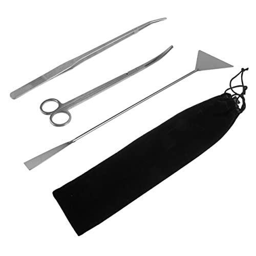 NOLITOY 1 セット 水中用品 道具 芝生 調節可能 積み重ね可能 掃除機 ライブ用 魚用 水槽 クリーナー たわし 電動 ポンプ トング 水槽 ネット 植物 キット 乾燥機 ス