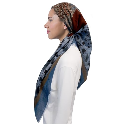 Pretied Head Scarf for Women Lightweight Pretied Bandana Tichel Head Scarves, Jewish Head Coverings for Women