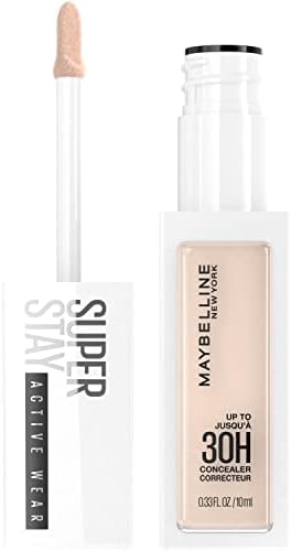Maybelline Super Stay Liquid Concealer Makeup, Full Coverage Concealer, Up to 30 Hour Wear, Transfer Resistant, Natural Matte Finish, Oil-free, Available in 16 Shades, 10, 1 Count