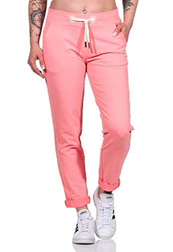 Elbsand Damen Jogginghose ESWBrine Sweathose knöchellang 70628 00 Pink...