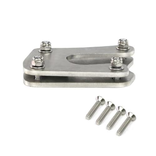 Support béquille pour Transalp et CB500X avec plaque de pied élargie - 3
