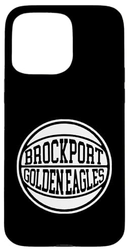 SUNY Brockport Golden Eagles Retro Basketball Classic �X�}�z�P�[�X iPhone 15 Pro Max �p