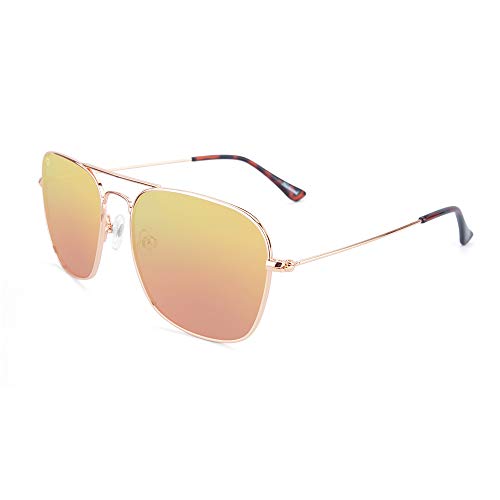 Knockaround Mount Evans Polarized Sunglasses - Squared Aviator Style Sunglasses with Full UV400 Protection4