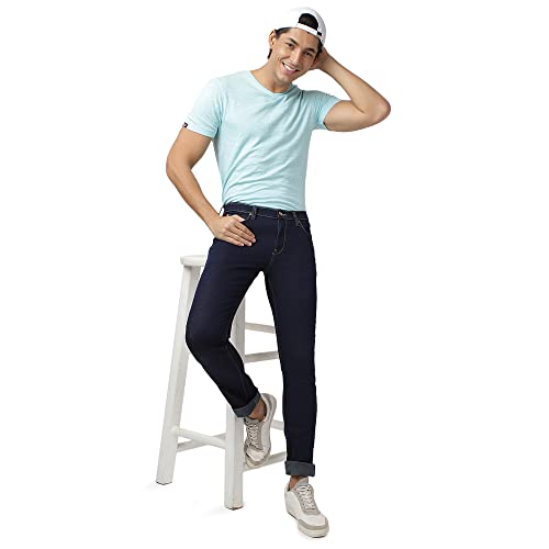 Image of Lee Men's Bruce Skinny Fit Mid-Rise Jeans