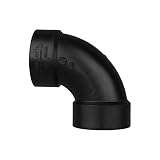 90-Degree Pipe Elbow, ABS DWV, 3-In. -ABS 00300 1000HA