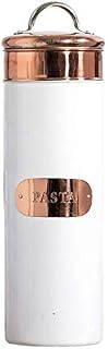 ProdBuy Limited White and Copper Pasta Storage Canister