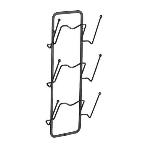 Kitchen Pot Lid Storage - Wall Mounted Lid Stand with Multi-Layer Design, Compact Lid Drainage Organizer | Space Saving Lid Rack Holder for Cutting Boards, Trays, Cookware, and Laundry Towels