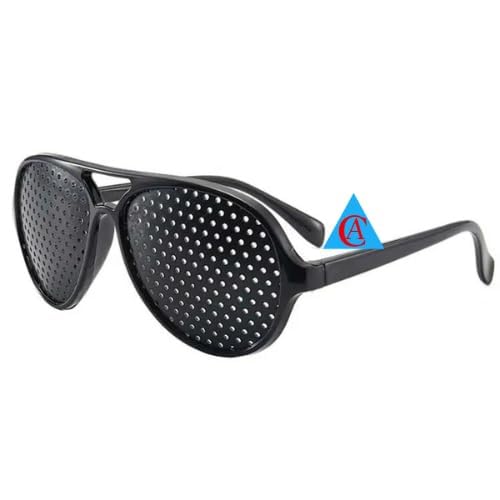 Image of 1pcs Pinhole Glasses Vision Care Anti-Myopia Eye Exercise Improver Glasses For Men, Women and Kids