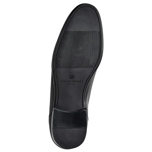 Bruno Magli Men's Lastra Woven Italian Double-Stitch Leather Shoes4