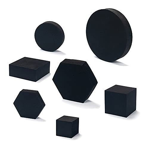 - Set di 7 accessori in schiuma per fotografie per gioielli bigiotteria cosmetici strumenti per il trucco 7 pezzi