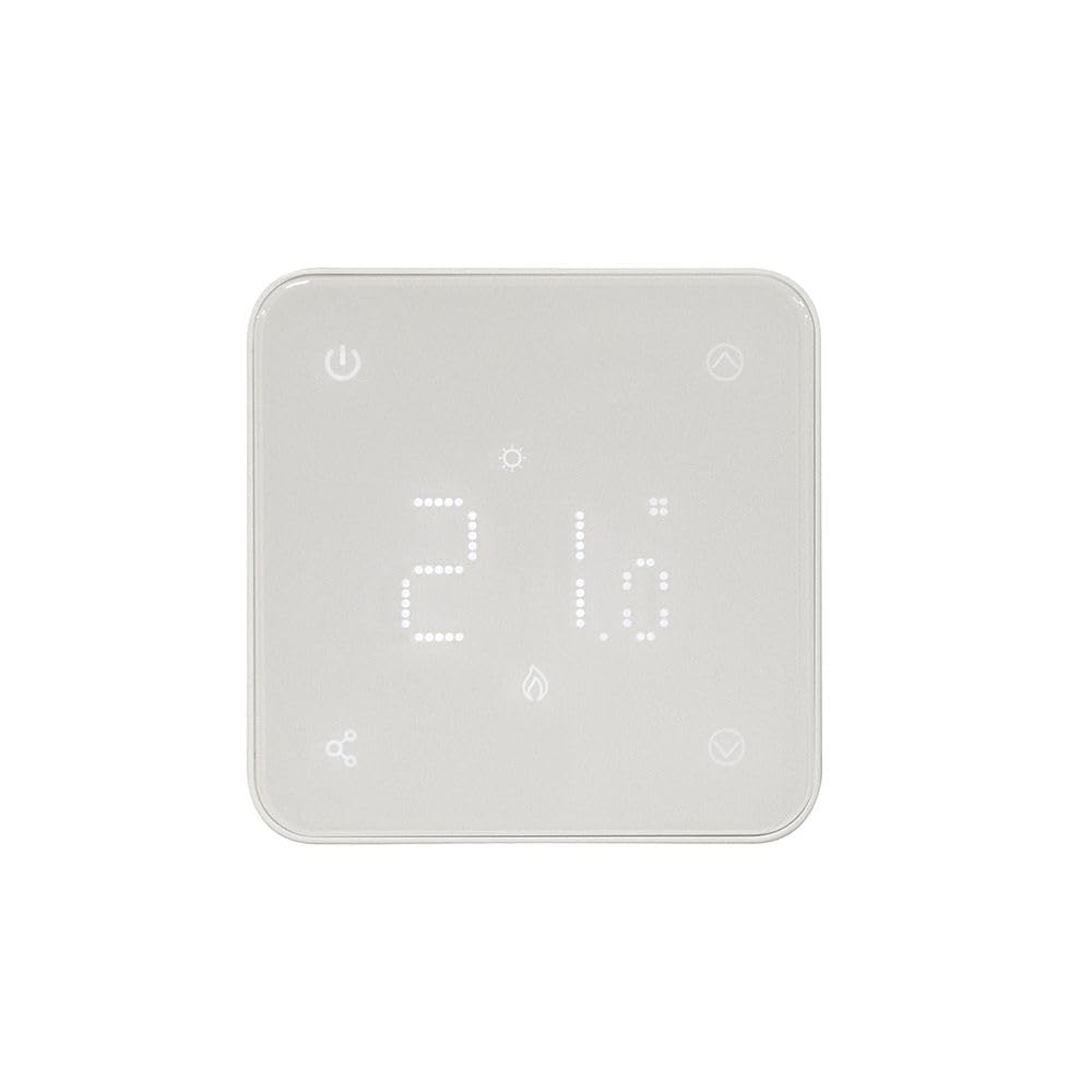 Milano White Connect Backlit Screen Wifi Programmable Temperature Control Heating Thermostat
