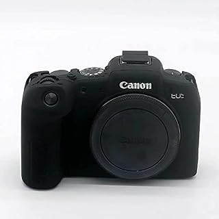Professional Secure Silicone Camera Case Cover Housing Body Skin for Canon EOS RP Mirrorless Digital SLR Camera (Black)