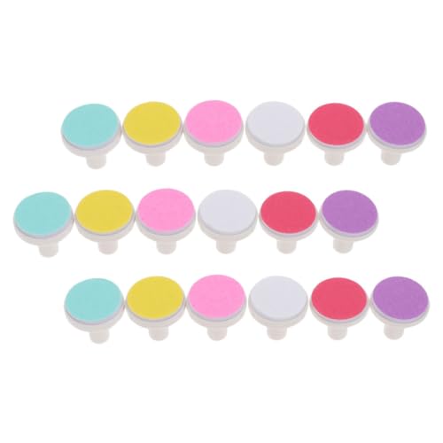 KAILIKETIY 18個 電動ベビーネイルグラインディングヘッド な研磨設計 用爪やすり交換パッド コンパクト軽量で簡単操作