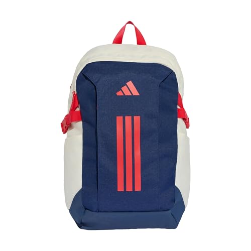 adidas Unisex adulto Power Backpack, dark blue/ivory/pure ruby, One Size