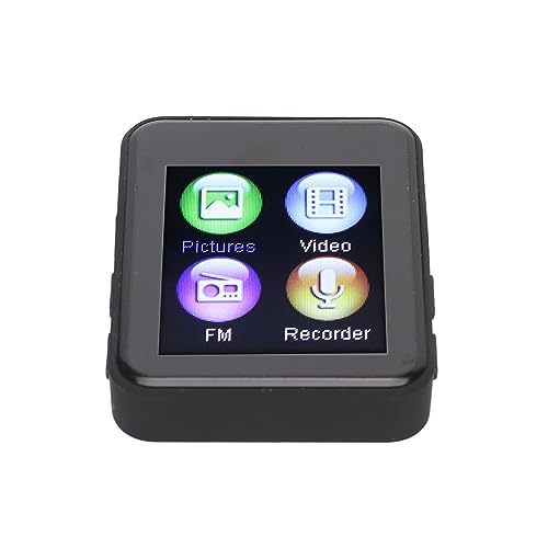 Lettore MP3 Multifunzione Bluetooth 5 0 Musica HiFi Portatile con Lettore Ebook Visualizzatore di Immagini Video Orologio per Corsa Palestra Camminare Viaggi