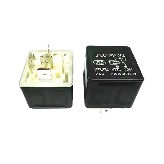 Relais 24V V23234-A0004-Y051 résout les surcharges de faux contacts 40A 5 broches