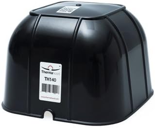 Thermahood - TH 140-10no Pack - Covers for Downlighter Ceiling Lights and Spotlights - Aids Energy Efficiency