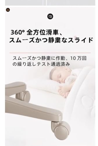 GEBYUI丸椅子キャスター付き360度回転スツール昇降可能PUレザー製オフィスチェアエステ用スツール高さ調節自在スター型ベースデザイン快適な座り心地軽量で移動簡単作業や施術に便利コンパクト設計で多用途使用可能 (オレンジ色です) [3]