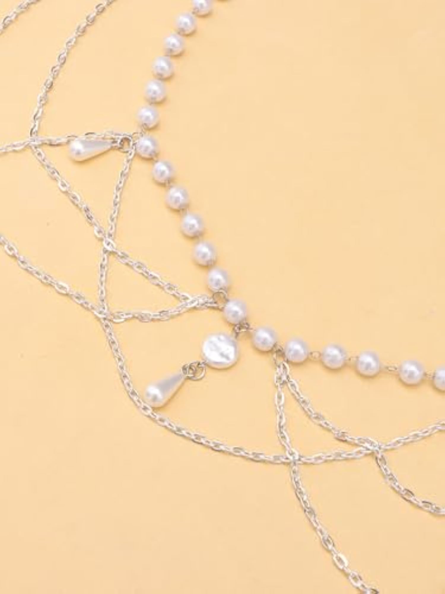 Women's Pearl Waist Chain Belt