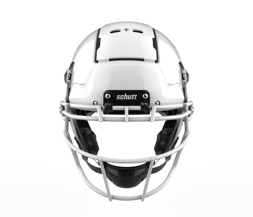 Schutt F7 2.0 Collegiate Football Helmet, ROPO SW NB VC Facemask Attached, X-Large, White by Schutt - Image 2