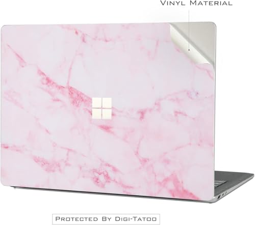 Protection Microsoft Surface 13 anti-rayures vinyle fin sans résidus rose