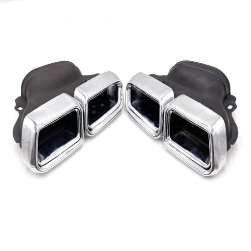 Puntas de silenciador para escape W222 W212 tubo de coche para Mercedes Benz S65 S63 acero