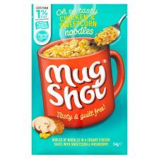 PACK OF 5 - Mugshot Chicken And Sweet Corn Noodles 54G