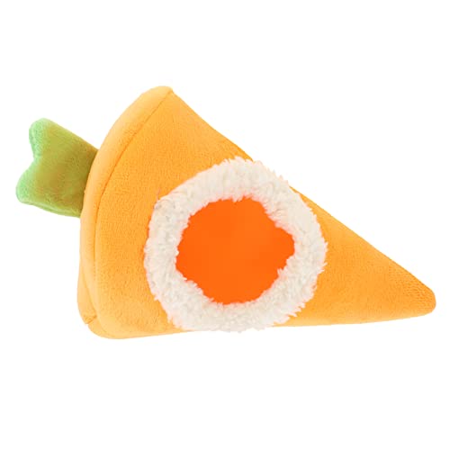 COSMEVIVI ハムスター大根 セキセイインコのおもちゃ うさぎ ケージ モルモットのハンモック 装飾ハムスターベッド ハムスターの寝具 ガチョウ 素敵なハムスターの隠れ家 ねずみ 豚 布