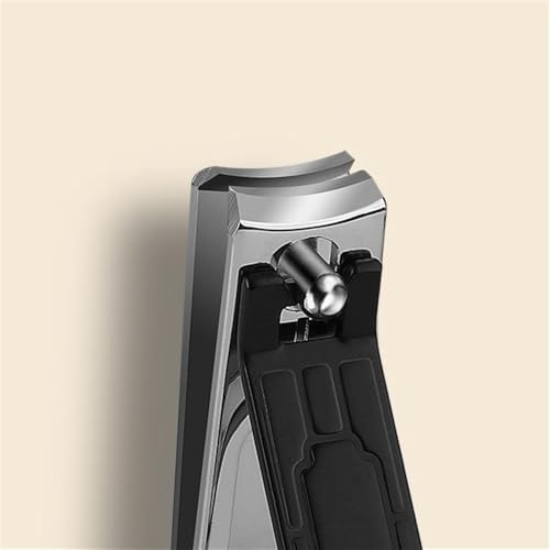Kit de manucure pour la maison avec ensemble de 15 coupe-ongles portable noir