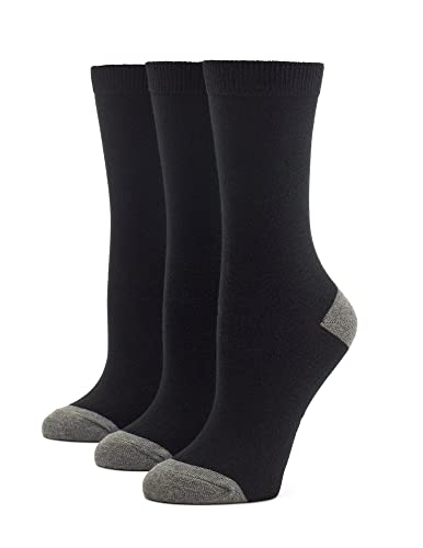 HUE Women's Casual Crew Sock, 3 Pair Pack