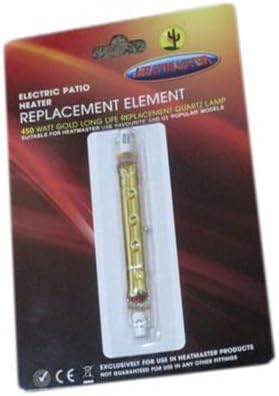 VALUE 4 SET OF HEATMASTER GOLD PARASOL HEATER BULBS