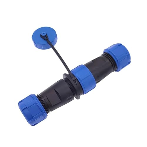 Conector de Cable IP68 SP17 con rosca macho hembra de 3 pines antioxidante 5