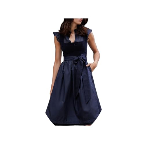 ORANDESIGNE Dirndl für Damen Tracht Dirndl...