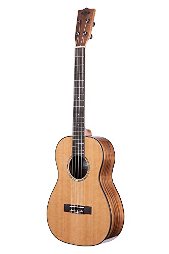 Kala KA-SCAC-B – Solid Cedar Top Acacia, Ukulélé Baryton - Les Beatles, Paul McCartney, John Lennon, RIngo Starr, George Harrison Kala KA-SCAC-B - Solid Cedar Top Acacia, Ukulélé Baryton – Image 5