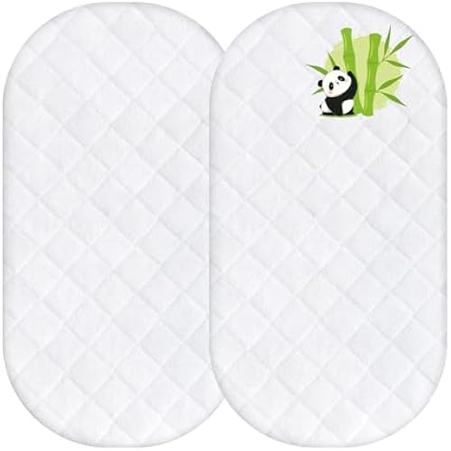 Waterproof Bassinet Mattress Protector Cover Fits UPPAbaby & SNOO