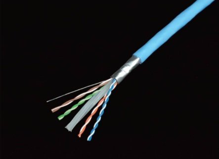 Amazon Co Jp 日本製線 10gbit対応 F Utp Cat6a Lanケーブル 300m巻き 4p Nsgdt6 10g S パソコン 周辺機器