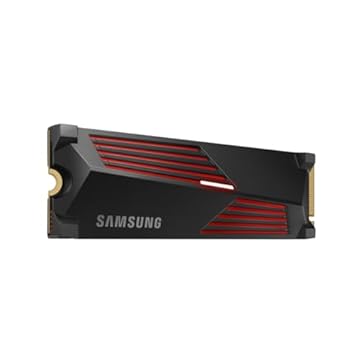 Samsung Dissipador de calor 990 PRO SSD - 1TB - PCIe 4.0 M.2 Disco rígido interno de estado sólido