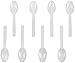 3" Mini Taster Spoons (White, 500)