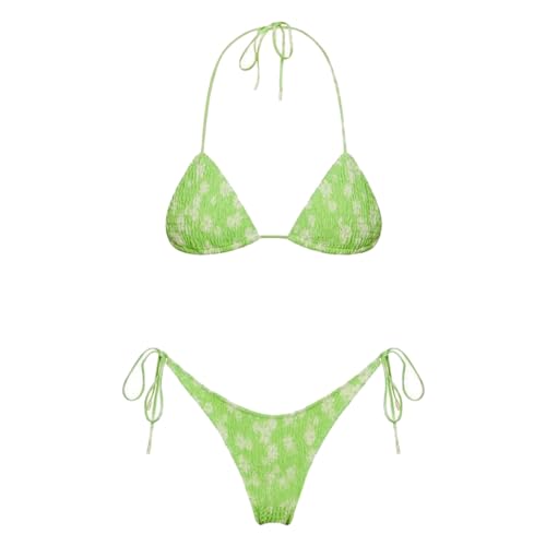 Design: Top Bikini Con Tracolla Regolabile. Parte Inferiore Del Bikini A Vita Alta