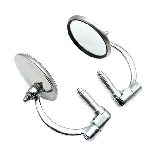 Rétroviseurs de guidon pour moto Honda CBR CRF embouts noirs