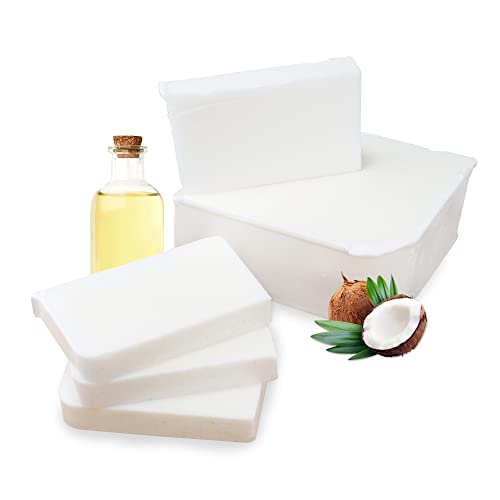 Primal Elements Coconut Oil Soap Base - Moisturizing Melt And Pour Glycerin Soap Base For Crafting And Soap Making, Vegan, Cruelty Free, Easy To Cut - 2 Pound #TOP1