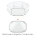QWORK® Laufstall Haustiere, Faltbar Gehege für Tiere, Pop-up-Laufstall, für Meerschweinchen, Kaninchen, Hamster, Katzen, Hunde