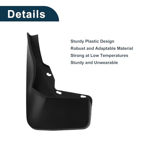 Image of Mud Flaps Splash Guards for Mercedes Benz GLE (WIthout Pedal) 2020-2023 High Configuration W /Mount Accessories Mud Guards Front and Rear 1 Set